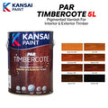 Kansai Paint Par Timbercote Alkyd-Based Varnish For Interior & Exterior Wood Timber 5L